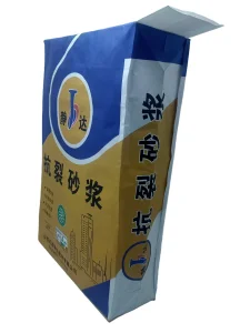 3 Layers Kraft Paper Sack Multiwall Paper Bag 25kg 20kg 15kg Mortar Powder Kraft Paper Valve Bag