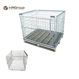 Collapsible Steel Pallet Cage