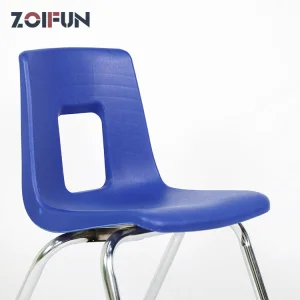 Office Furniture Workstation Desk with Stackable Plastic Office Chair