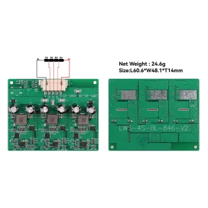 BMS Battery Management System Smart Protection Circuit Board Lithium Battery BMS 4s 12V LiFePO4