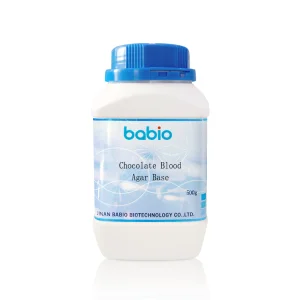 Base de Agar Sangre de Chocolate +5-10% Cultivo de Sangre de Oveja Neisseria y Haemophilus 90&deg; Protocolo de Hemólisis C