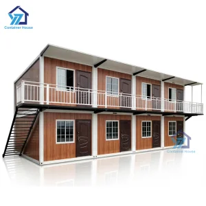 Two-Story Modular Design Container House Comfortable Modular Prefabricated Container for Vacation Cabin