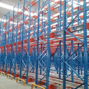 High Density Warehouse Automatic Radio Shuttle Rack Shelves Storage Racks Heavy Duty Pallet Racking Radio Shuttle Racking System