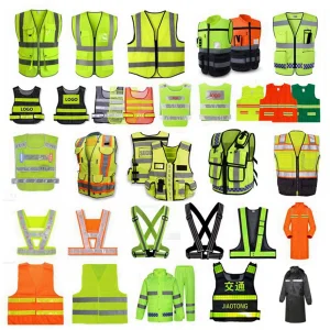 High Vis Safety Vest Jacket
