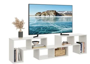 ODM White  Double L-Shaped TV Cabinet Stand for Home Furniture-China Factory Manufacturer Company, Pricelist