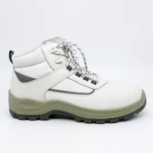 Premium White Hygienic Kitchen Safety Shoes for Chefs