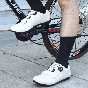 Lightweight Mountain Bike Cycling Shoes Non-Lock Carbon for Outdoor Activities Spinning Bike Shoes