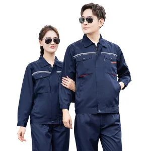 Uniforme de trabajo gris antiestático