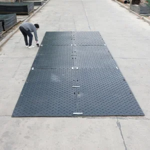 Heavy Duty Flexible HDPE UHMWPE HDPE Construction Temporary Composite Ground Mat Grass Protection Road Mat