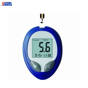 Hospital Homecare Portable Code Free Quick Blood Sugar Check Glucose Meter