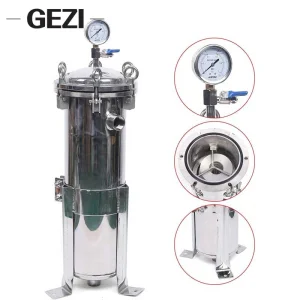 Customizable Material Bag Filter Housing - Petrochemical High Pressure Resistant Easy Maintenance