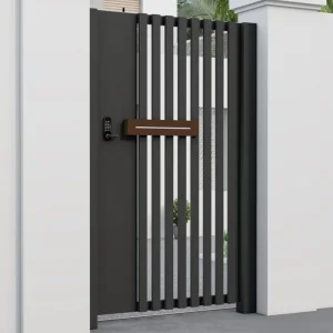 Premium Aluminum Art Courtyard Gate for Villa Entrance Safety