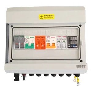 DC1000v Pv Box 1 in 1 AC Solar Panel Circuit Breaker Fuse IP65 Rated Photovoltaic Solar Energy Distribution Box System