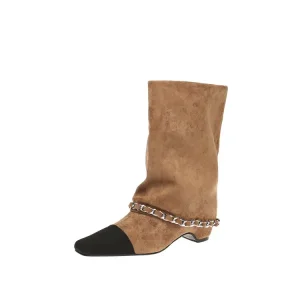 High-Quality 2026 Korean Style Suede Mid Calf Women's Boots Factory, Products