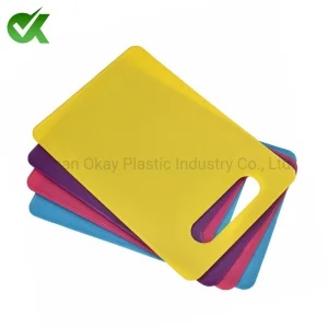 Non-Toxic Custom Flexible Plastic Cutting Board with FDA Certification