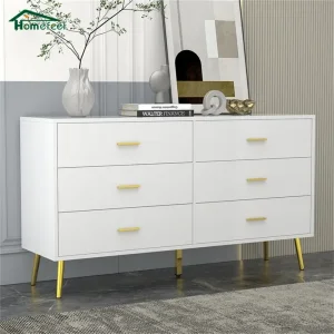 Modern Wooden Drawer Storage Chest