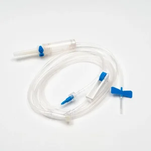 Juego de infusión intravenosa estéril
