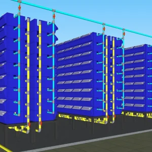 Mud Crabs Fattening House Vertical Crab House
