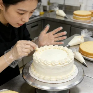 Waterproof PE Gloves Transparent Oil-Proof Cleaning Washing up Ambidextrous Embossed Disposable Clear LDPE Gloves for Food