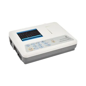 Monitor ECG de Tres Canales con Pantalla Digital para Diagnóstico Cardíaco Preciso