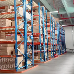 OEM ODM Accepted High Efficiency Automated Vna Very Narrow Aisle Racking System