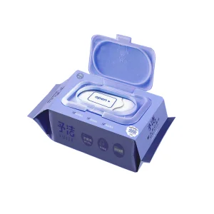 Toallitas Húmedas para Bebés de Algodón Suave Premium - 80 Paquete de Conteo