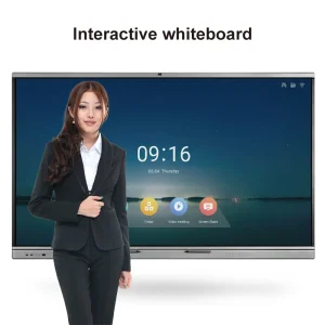 65/75/86/98/110-Inch Smart Interactive Whiteboard - 4K HD Conference Board, Wireless Touch Screen Digital Board