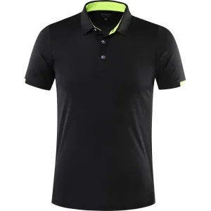 Custom Man Cotton Golf Shirt Summer Breathable Polo T-Shirt