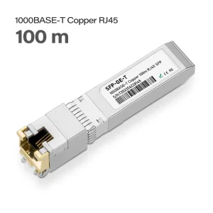 1000BASE-T Fiber Optic Transceiver Module 1G SFP Copper RJ45 100m GLC-T