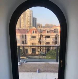 Thermal Break Aluminum Round Window with Custom Sizes Shapes for Architectural Design