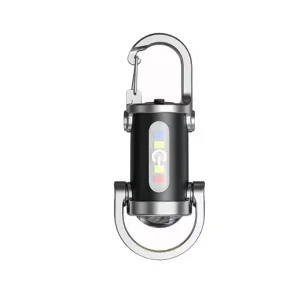 Wholesale Pocket LED Keychain Light Rechargeable Portable Light Work Light Emergency Camping Hiking Handheld Mini Flashlight