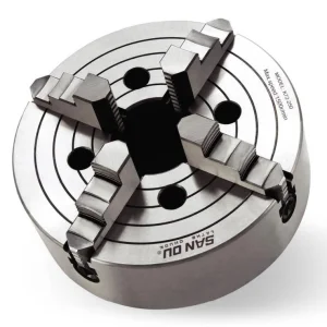 SANOU Adjustable Four Jaw Independent Chuck K72-200 Lathe Chuck 4 Jaw Chuck for Lathe Machine