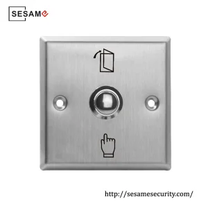 Smart Home Security Access Control System Stainless Steel No COM Door Push Button Switch for Door Open or Security Systems (SB3)