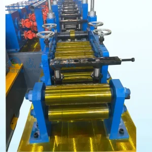 Máquina de fabricación de tubos de alta frecuencia de alta resistencia para la fabricación de tubos de acero para soportes solares
