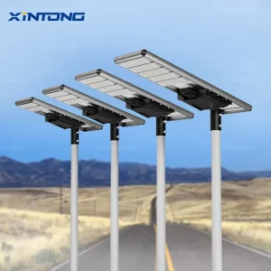 Xintong IP67 Waterproof LED Outdoor All in One Two Integrated Solar Panel Power Street Road Light