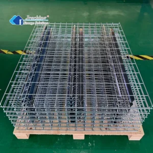 Factory Directly 5 Layer Steel Wire Mesh Decking Capacity Load 2500LBS North America Selective Pallet Rack Corrosion Protection