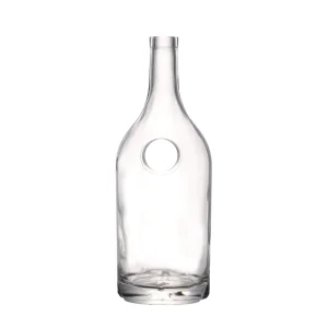 China 750 ml clear liquor glass