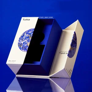Caja de embalaje de cartón magnético