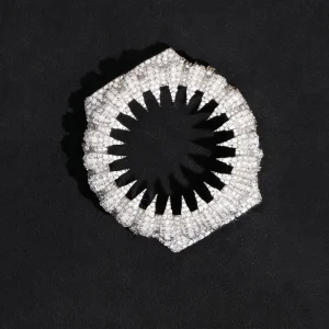 Iced Out Diamond Bezel