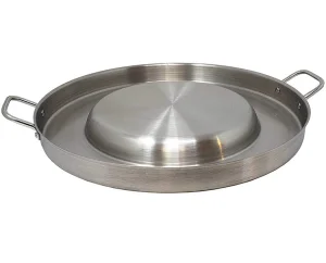 Heavy Duty Stainless Steel Concave Or Convex Mexican Frying Wok Cowboy Grill Comals Para Tacos
