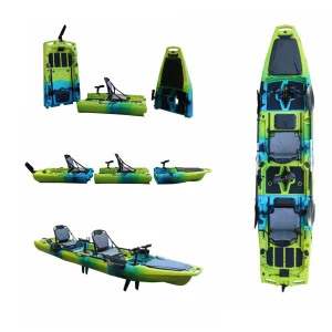 Modular 2 Person Detachable Fishing Fins Pedal Drive Kayak for Sale