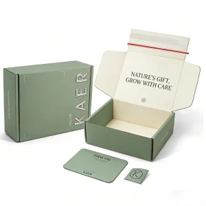 Custom Corrugated Cardboard Paper Folding Mailing Packaging