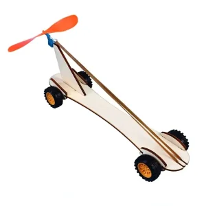 Rubber Band Power Car DIY Science Experiment Kits Fun School