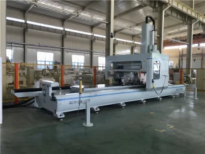 5 Aixs CNC Machining Center for Aluminum Profile Drilling and Millig