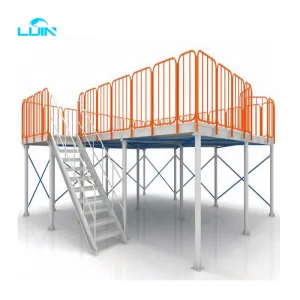 Adjustable Warehouse Steel Mezzanine Heavy Duty Rack