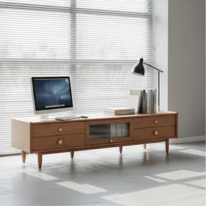 Centro de Entretenimiento Madera Sólida