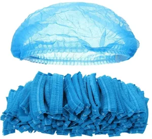 Hospital Doctor Nurse Clip Hair Net Cover Disposable Surgical PP Non-Woven Cap