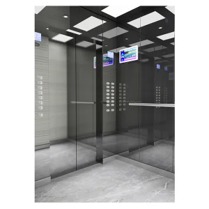 Large Space Comfortable Silent Stainless 1600kg 6 Person Passenger Lift Elevator