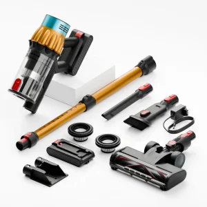 Customized 3-in-1 Cordless Stick Vacuum Cleaner Telescopic Tube &amp; Portable Wireless for Home &amp; Car Handheld Floor Care