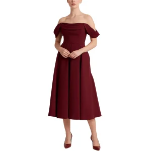 Vestido Casual Feminino Ombro a Descoberto Atacado em Várias Cores
